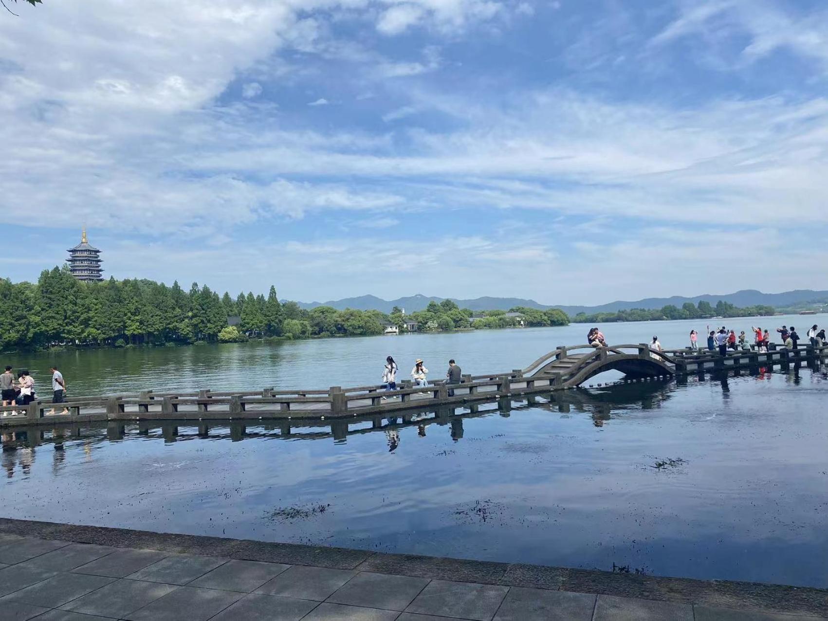 Hangzhou Memory Travel International Hotel-Edge Westlake מראה חיצוני תמונה